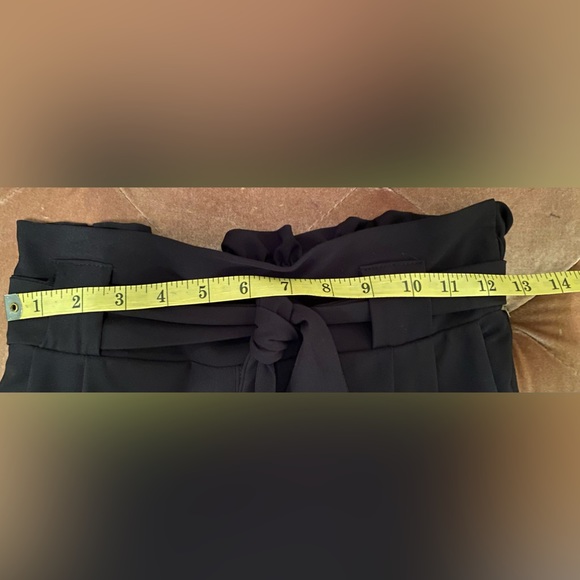 GRACE KARIN Black High Waisted Ankle Bow Pants - Picture 15 of 16